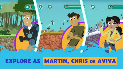 Wild Kratts Rescue Run screenshot