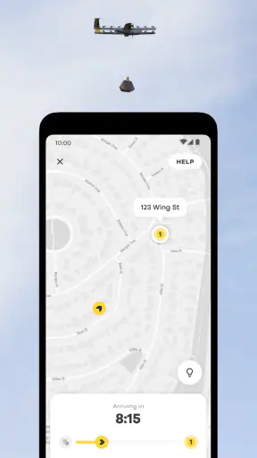Wing - Drone delivery screenshot