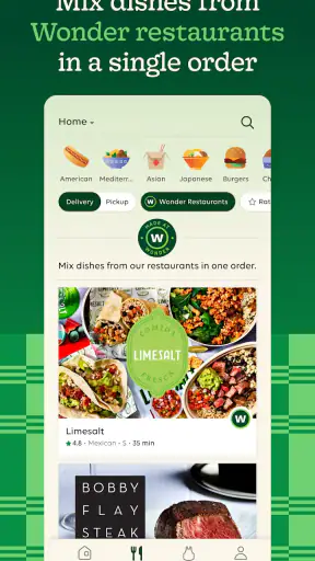 Wonder: Food Delivery screenshot