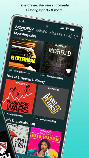 Wondery: Discover Podcasts screenshot
