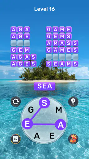 Word Oasis: Calm Puzzle Game screenshot