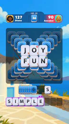 Word Tiles GO screenshot