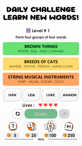 Words: Associations Word Game screenshot
