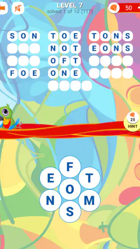 Words in Color screenshot