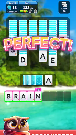 Wordscapes Solitaire screenshot