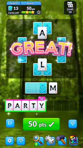 Wordscapes Solitaire screenshot
