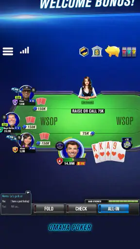 WSOP Poker: Texas Holdem Game screenshot