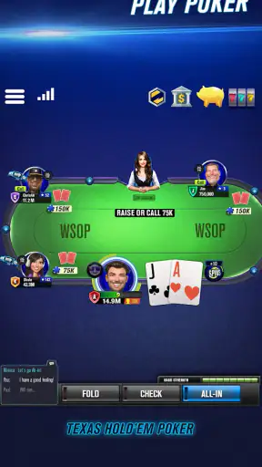 WSOP Poker: Texas Holdem Game screenshot