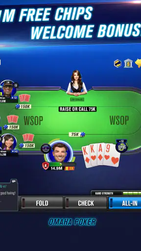 WSOP Poker: Texas Holdem Game screenshot