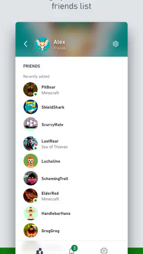 Xbox Family Settings screenshot