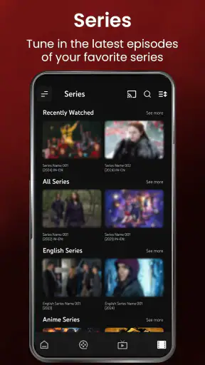 Xtream IPTV Player screenshot