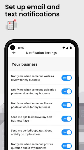 Yelp for Business screenshot