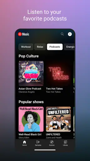 YouTube Music screenshot