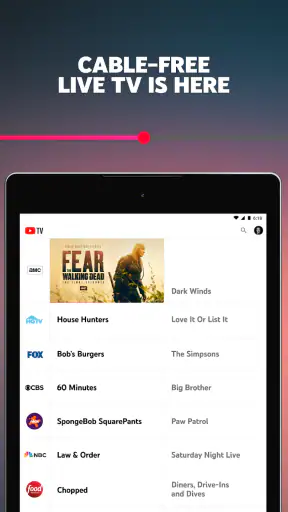 YouTube TV: Live TV & more screenshot