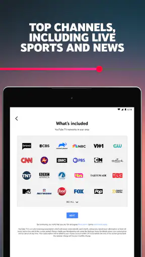 YouTube TV: Live TV & more screenshot