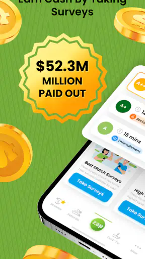 Zap Surveys: Earn Easy Money screenshot
