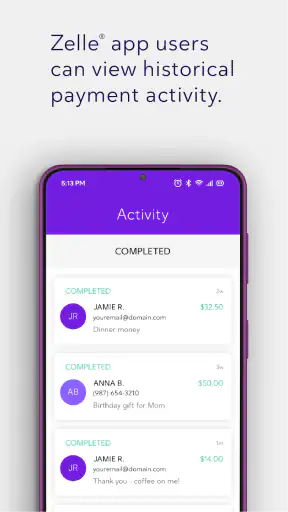 Zelle® screenshot