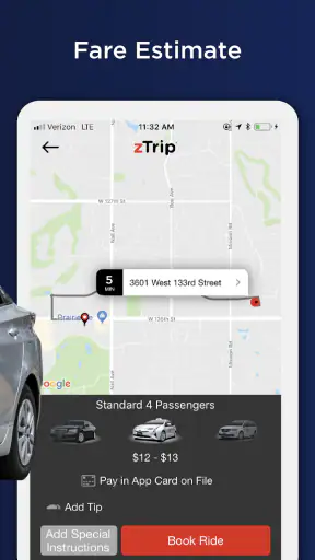 zTrip screenshot