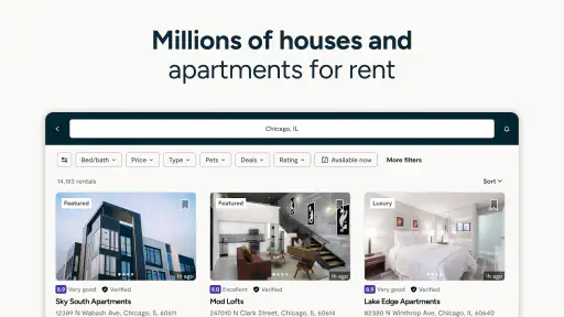 Zumper - Apartment Finder screenshot