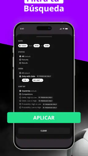 180Score Previsiones de fútbol screenshot
