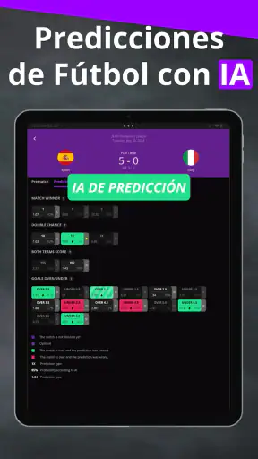 180Score Previsiones de fútbol screenshot