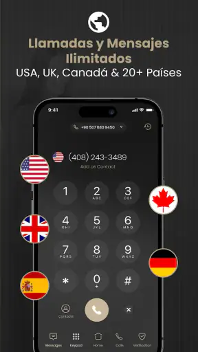 2nd Line+ Segundo Numero, eSIM screenshot