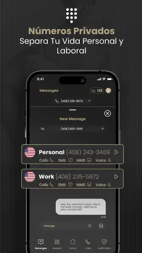 2nd Line+ Segundo Numero, eSIM screenshot