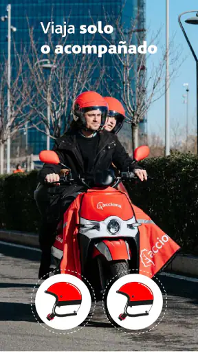 ACCIONA motosharing movilidad screenshot