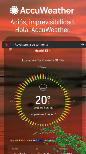 AccuWeather: clima diario screenshot