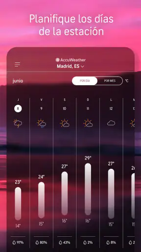 AccuWeather: clima diario screenshot