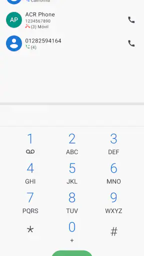 ACR Phone screenshot