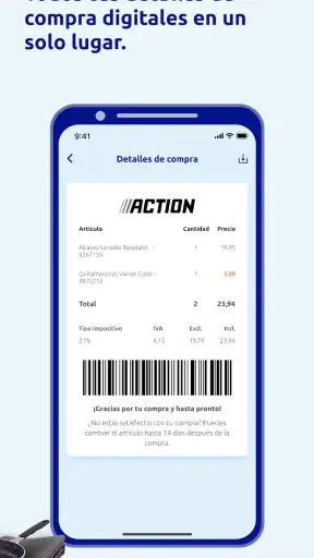 Action screenshot