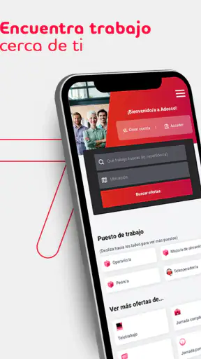 Adecco Buscar Trabajo y Empleo screenshot