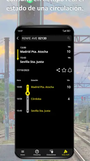 Adif screenshot