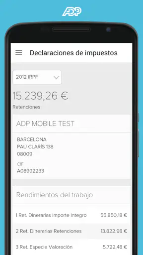 ADP Mobile Solutions screenshot