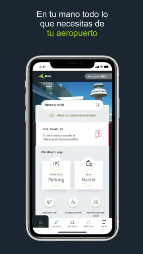 Aena. Aeropuertos Españoles. screenshot