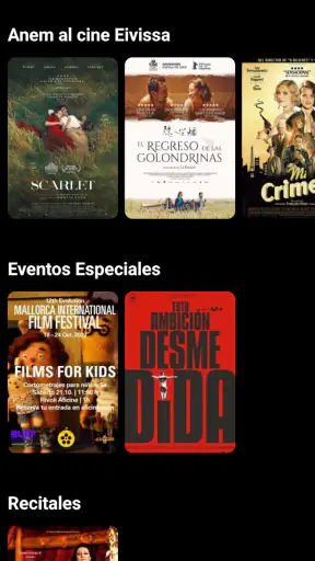 Aficine screenshot