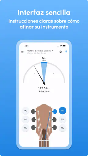 Afinador de Guitarra LikeTones screenshot