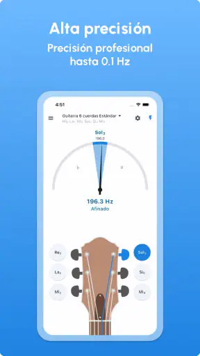 Afinador de Guitarra LikeTones screenshot