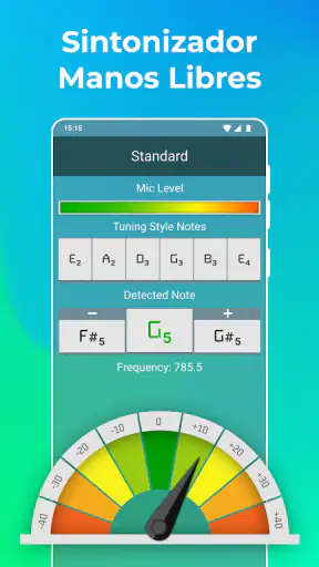 Afinador de guitarra - Tuner screenshot