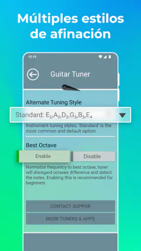 Afinador de guitarra - Tuner screenshot