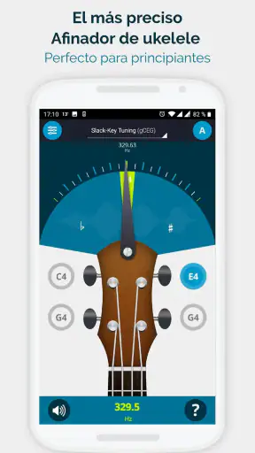 Afinador Ukelele Pocket screenshot