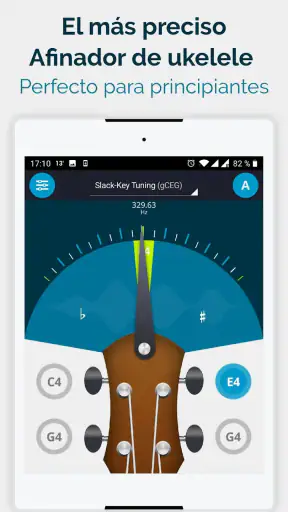 Afinador Ukelele Pocket screenshot