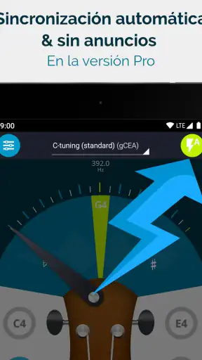 Afinador Ukelele Pocket screenshot