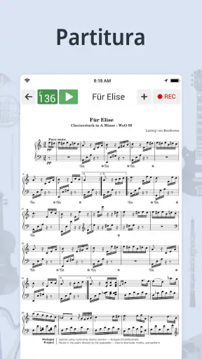 Afinador y Metrónomo screenshot