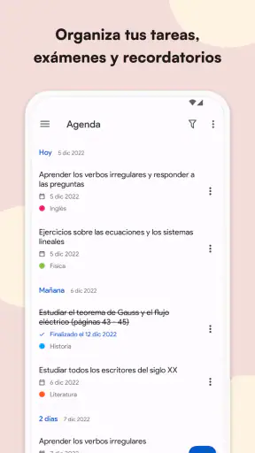Agenda Escolar screenshot