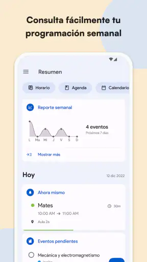 Agenda Escolar screenshot
