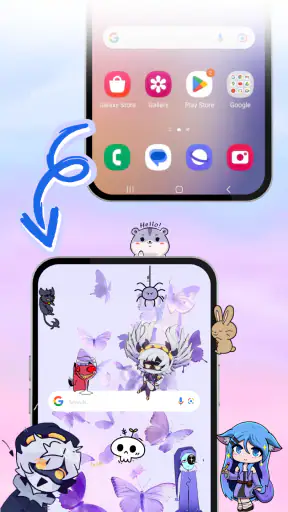 Ah Shimeji screenshot