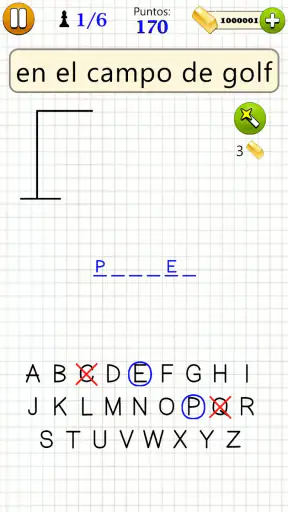 Ahorcado - Juego de palabras screenshot