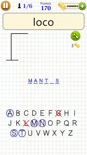 Ahorcado - Juego de palabras screenshot